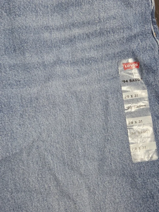 Levi's 94 Baggy Mid-rise Loose Through Hips & Thighs Straight Leg 29x31 NWT - Picture 5 of 9